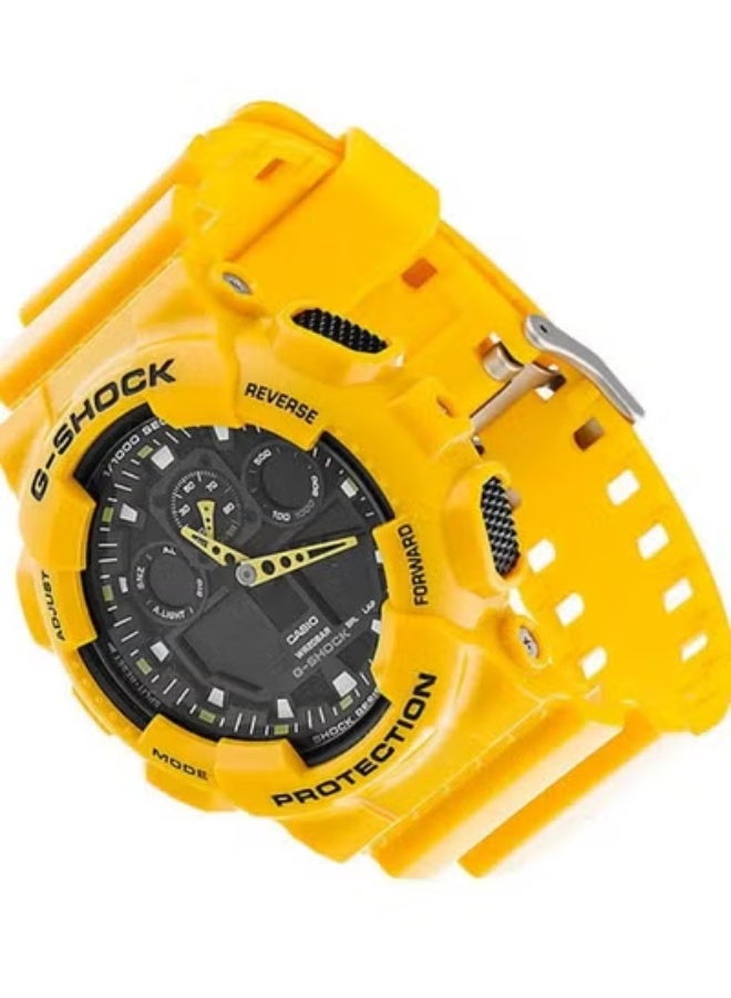EDIFICE CASIO Men's G-Shock Watch GA-100A-9A - Image 3